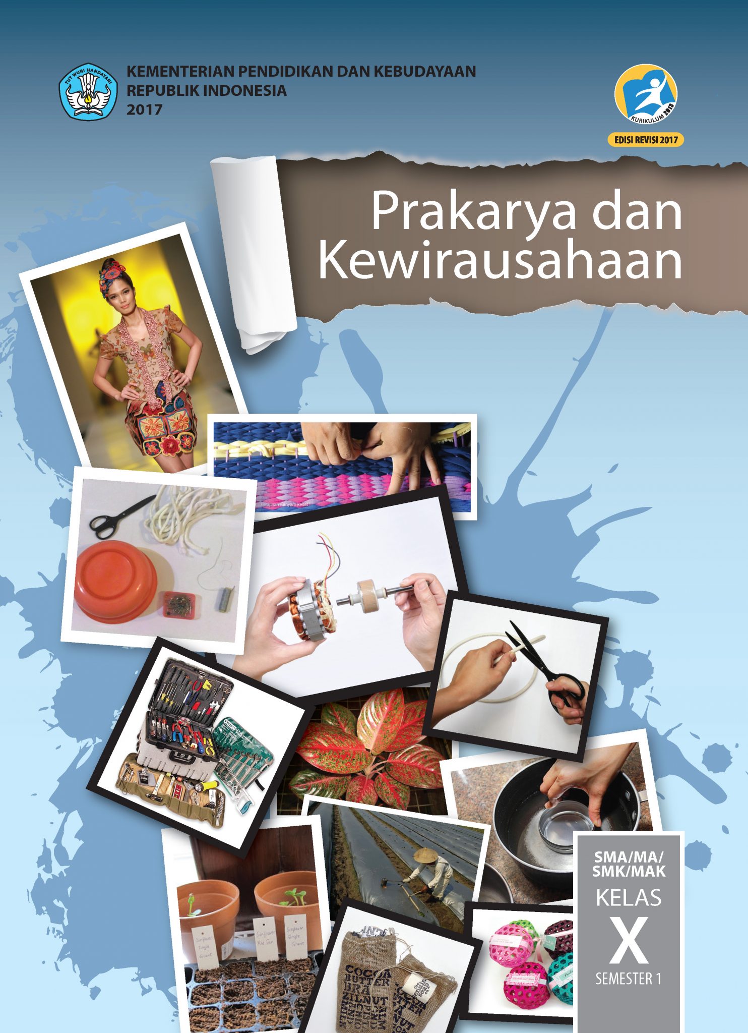 Download Buku Prakarya dan Kewirausahaan Kelas 10 SMA (semester 1)