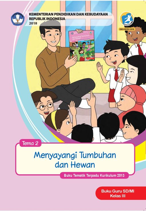 Buku Guru Tema 2 – Menyayangi Tumbuhan dan Hewan Kelas 3 SD