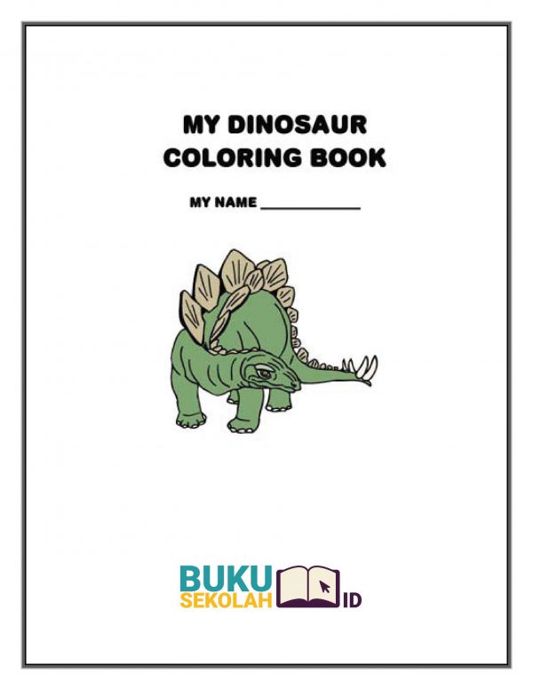 buku Mewarnai Dinosaurus