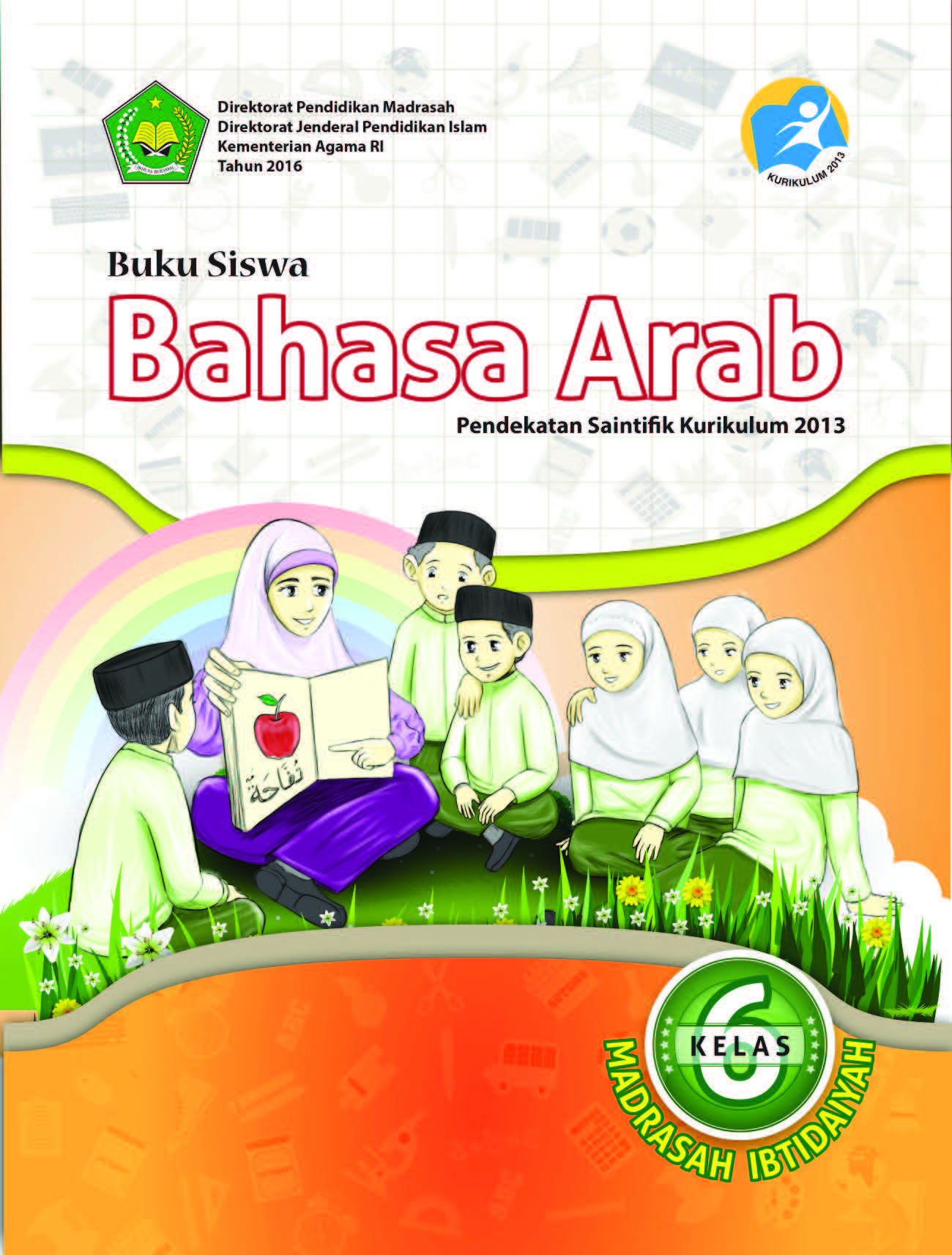 Download Buku Bahasa Arab Kelas 6 SD BUKUSEKOLAH.ID