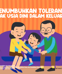 Buku Saku Orang Tua PAUD - Menumbuhkan Toleransi