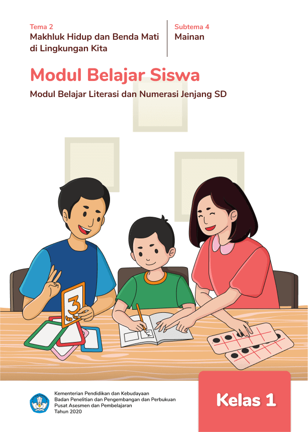 Kelas 1 • Tema 2 Subtema 4 Mainan